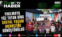 Yıkılmaya Yüz Tutan Bina Sosyal Yaşam Merkezine Dönüştürüldü