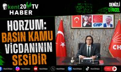 Horzum: Basın Kamu Vicdanının Sesidir