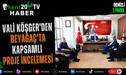 Vali Köşger’den Beyağaç'ta Kapsamlı Proje İncelemesi