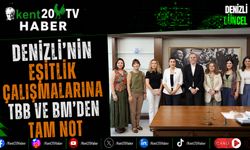 Denizli'nin Eşitlik Çalışmalarına TBB ve BM'den Tam Not