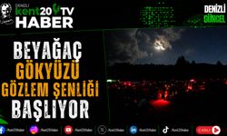 Beyağaç Gökyüzü Gözlem Şenliği Başlıyor