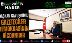 Başkan Çavuşoğlu: Gazeteciler Demokrasinin Vicdanıdır