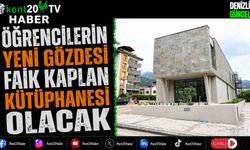 Öğrencilerin Yeni Gözdesi Faik Kaplan Kütüphanesi Olacak