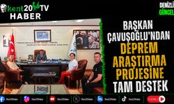 Başkan Çavuşoğlu'ndan Deprem Araştırma Projesine Tam Destek