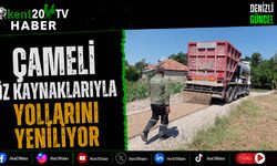 Çameli Öz Kaynaklarıyla Yollarını Yeniliyor