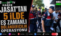 JASAT'tan 5 İlde Eş Zamanlı Dolandırıcılık Operasyonu