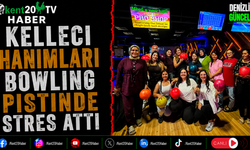 Kelleci Hanımları Bowling Pistinde Stres Attı