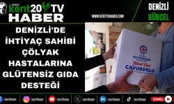 Denizli'de ihtiyaç sahibi çölyak hastalarına glütensiz gıda desteği