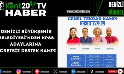 Denizli Büyükşehir Belediyesi’nden KPSS adaylarına ücretsiz destek kampı