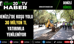 Denizli'de Koşu Yolu 30 Milyon TL Yatırımla Yenileniyor