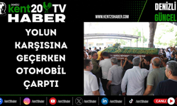 Yolun Karşısına Geçerken Otomobil Çarptı