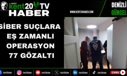 Siber Suçlara Eş Zamanlı Operasyon: 77 Gözaltı