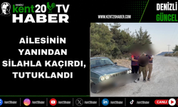 Ailesinin Yanından Silahla Kaçırdı, Tutuklandı