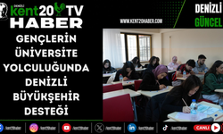 Gençlerin üniversite yolculuğunda Denizli Büyükşehir desteği