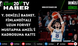Y. Denizli Basket, Finlandiyalı uzun forvet Mustapha Amzil’i kadrosuna kattı