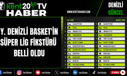 Y. Denizli Basket'in Süper Lig Fikstürü Belli Oldu