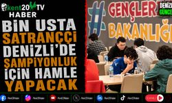 Bin Usta Satranççı Denizli'de Şampiyonluk İçin Hamle Yapacak