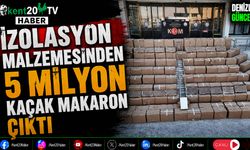 İzolasyon Malzemesinden 5 Milyon Kaçak Makaron Çıktı