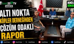 Altı Nokta Körler Derneğinden Çözüm Odaklı Rapor