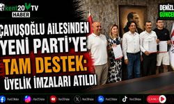 Çavuşoğlu Ailesinden Yeni Parti'ye Tam Destek: Üyelik İmzaları Atıldı