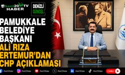 Pamukkale Belediye Başkanı Ali Rıza Ertemur'dan CHP Açıklaması