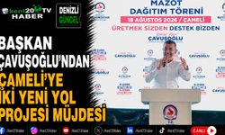 Başkan Çavuşoğlu'ndan Çameli'ye iki yeni yol projesi müjdesi