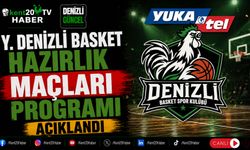Y. Denizli Basket Hazırlık Maçları Programı Açıklandı