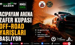 Acıpayam Arena Zafer Kupası Off-Road Yarışları Başlıyor