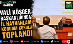 Vali Köşger Başkanlığında İl Hayvanları Koruma Kurulu Toplandı