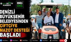 Denizli Büyükşehir Belediyesinden Çiftçiye Mazot Desteği Başladı