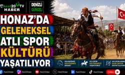 Honaz'da Geleneksel Atlı Spor Kültürü Yaşatılıyor