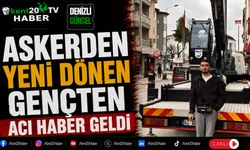 Askerden Yeni Dönen Gençten Acı Haber Geldi