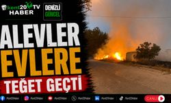 Alevler Evlere Teğet Geçti