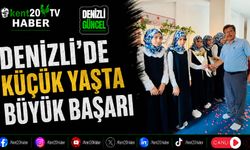 Denizli'de Küçük Yaşta Büyük Başarı