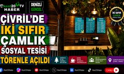 Çivril'de İki Sıfır Çamlık Sosyal Tesisi Törenle Açıldı