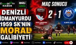 Denizli İdmanyurdu 1959 Sk'nın  Moral Galibiyeti