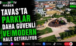 Tavas'ta Parklar Daha Güvenli ve Modern Hale Getiriliyor