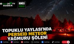 Topuklu Yaylası'nda Perseid Meteor Yağmuru Şöleni