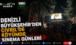 Denizli Büyükşehir'den Çivril'de Köyümde Sinema Günleri