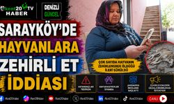 Sarayköy'de Hayvanlara Zehirli Et İddiası