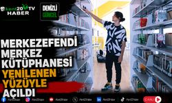 Merkezefendi Merkez Kütüphanesi Yenilenen Yüzüyle Açıldı
