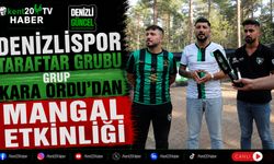 Denizlispor Taraftar Grubu Grup Kara Ordu'dan Mangal Etkinliği