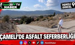 Çameli'de Asfalt Seferberliği