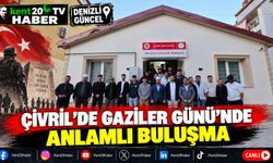 Çivril’de Gaziler Günü'nde Anlamlı Buluşma
