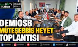DEMİOSB Müteşebbis Heyet Toplantısı