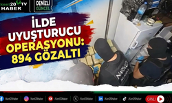 ilde uyuşturucu operasyonu: 894 gözaltı