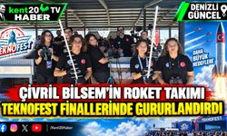 Çivril BİLSEM'in roket takımı TEKNOFEST finallerinde gururlandırdı