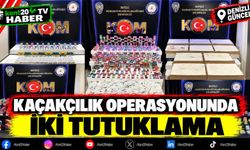 Kaçakçılık operasyonunda iki tutuklama