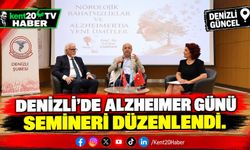 Denizli’de Alzheimer Günü semineri düzenlendi