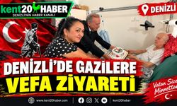 Denizli'de Gazilere Vefa Ziyareti